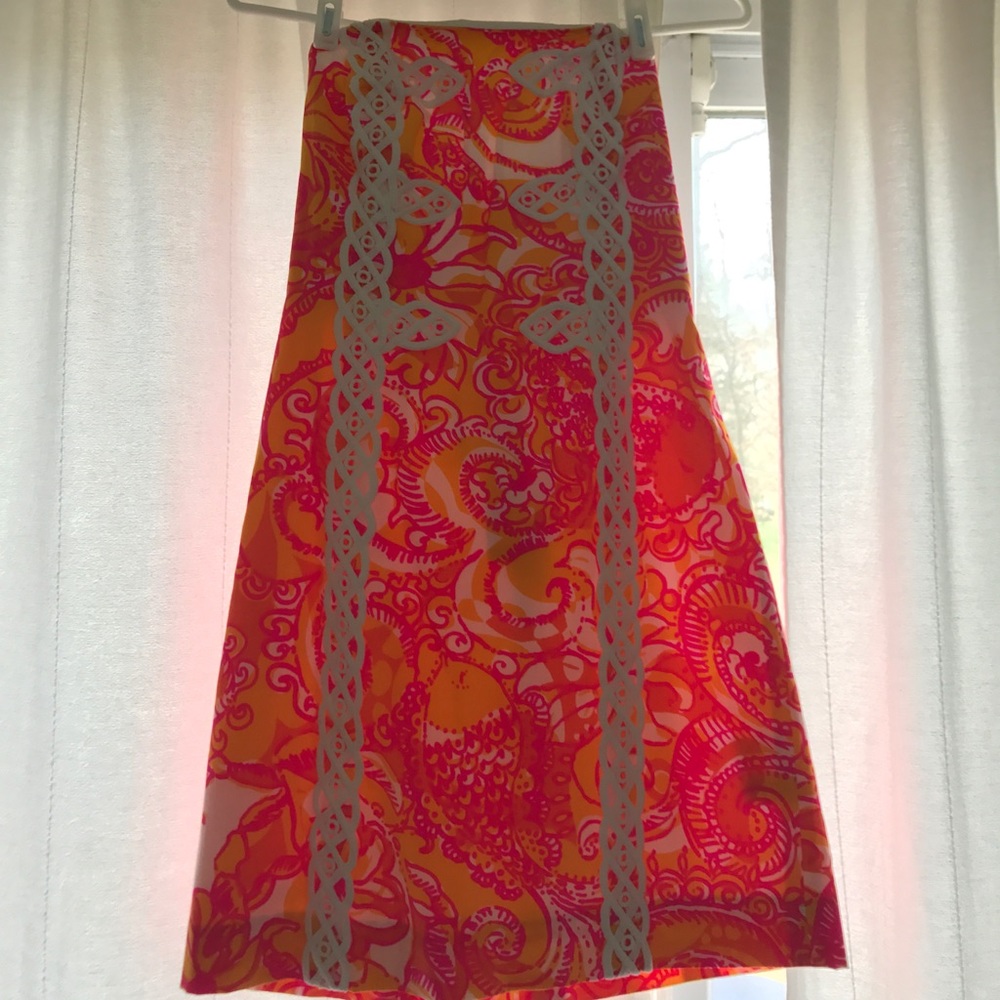 Lilly Pulitzer strapless shift dress!